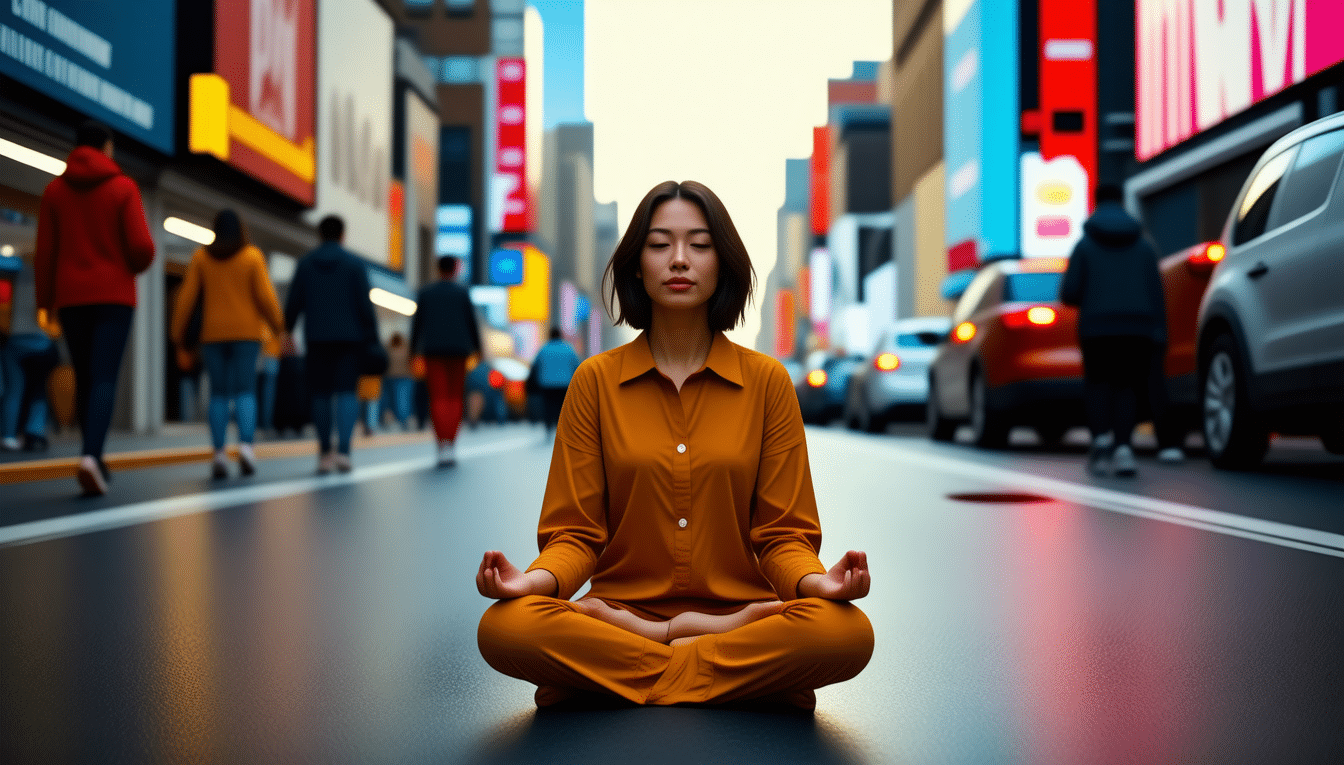 découvrez comment ralentir vos gestes mentaux pour atteindre un état de pleine conscience et de calme, même dans la frénésie intérieure d'une course immobile. un guide pour mieux gérer le stress et les pensées agitées.